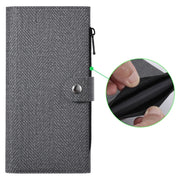For iPhone 16 Pro Max ViLi GBS-C Series MagSafe Magnetic RFID Leather Flip Phone Case(Black)