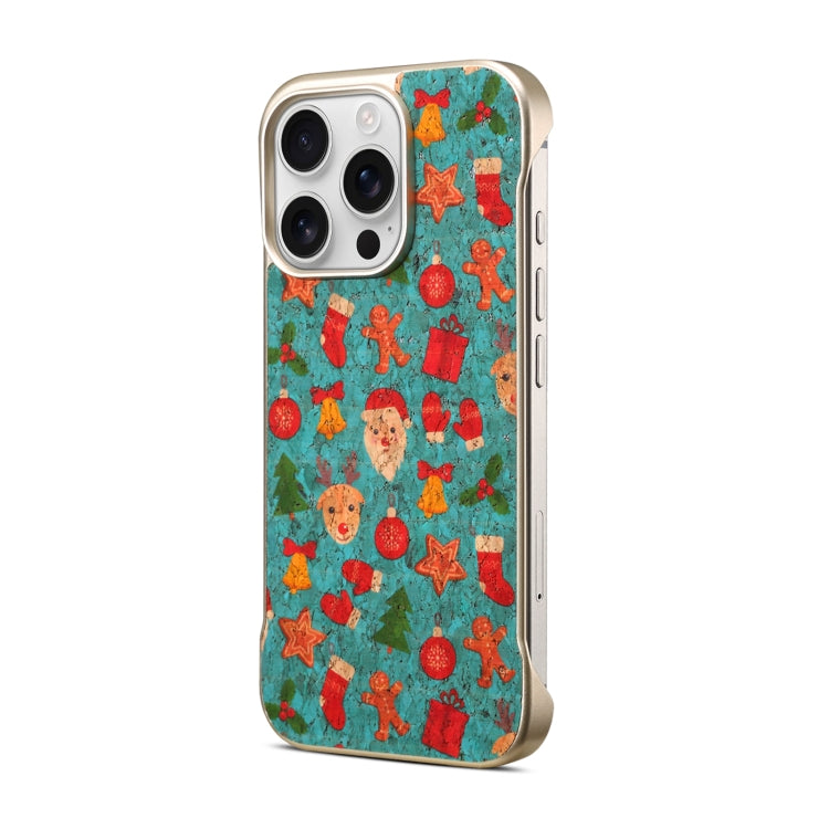 For iPhone 16 Denior A18 Paint MagSafe Phone Case(Christmas)