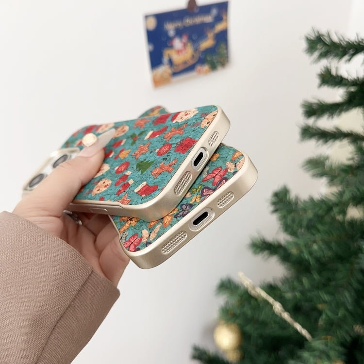 For iPhone 16 Pro Denior A18 Paint MagSafe Phone Case(Christmas)