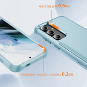 For Samsung Galaxy S25 5G TPU + PC Shockproof Protective Phone Case(Grey Green)