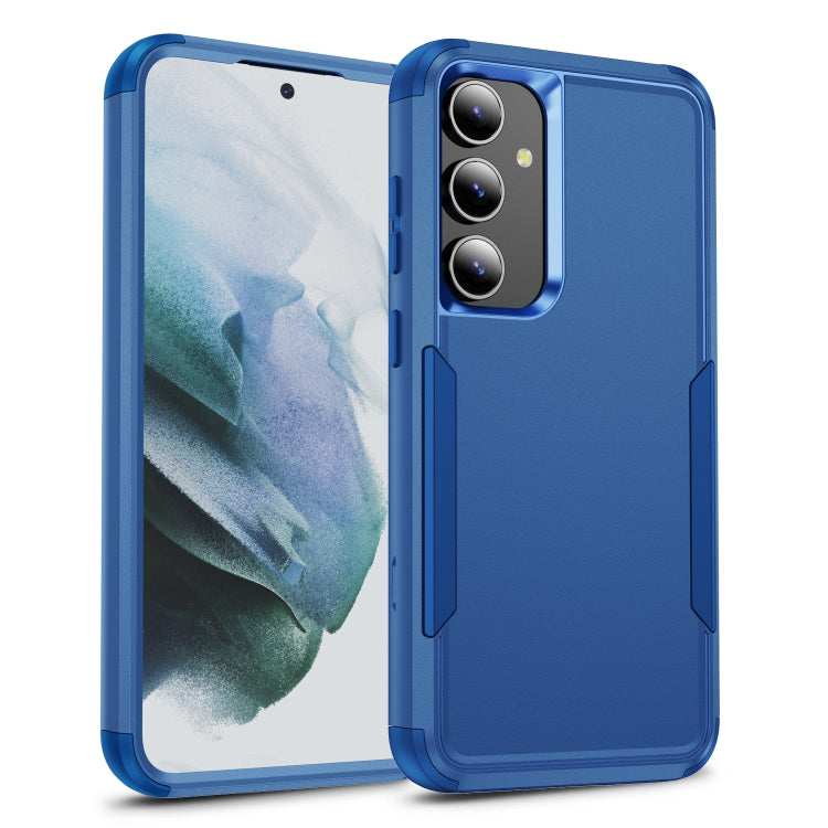 For Samsung Galaxy S25 5G TPU + PC Shockproof Protective Phone Case(Royal Blue)