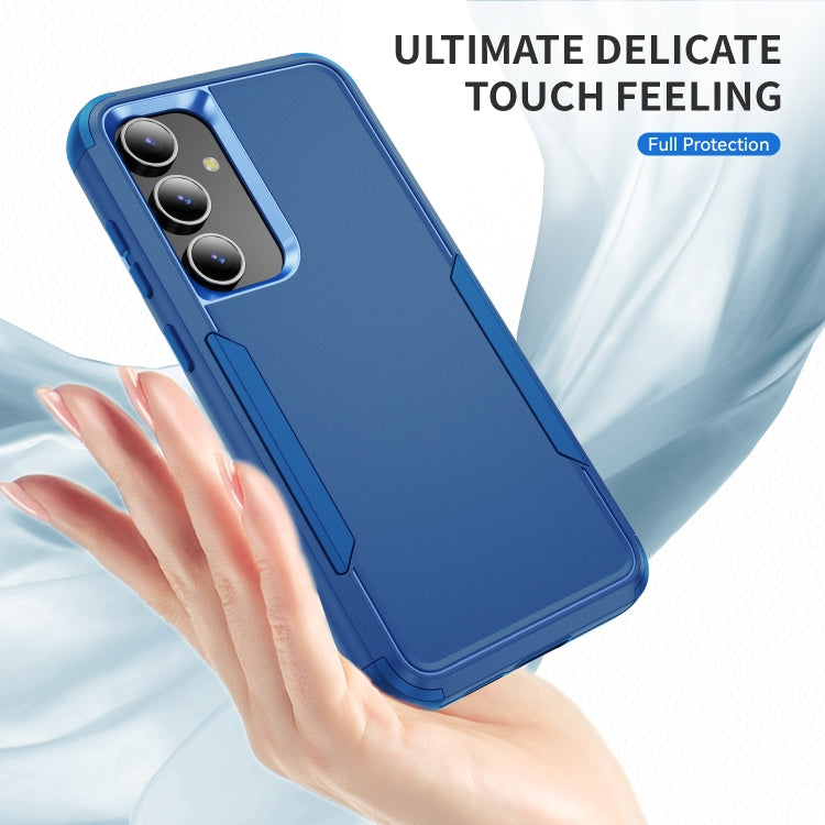 For Samsung Galaxy S25 5G TPU + PC Shockproof Protective Phone Case(Royal Blue)