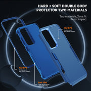 For Samsung Galaxy S25 5G TPU + PC Shockproof Protective Phone Case(Royal Blue)