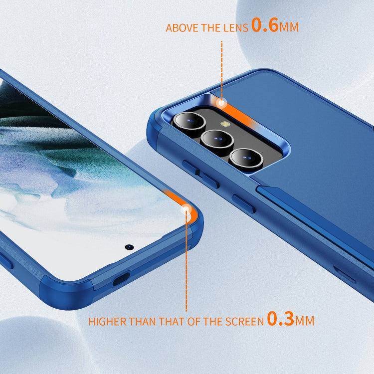 For Samsung Galaxy S25+ 5G TPU + PC Shockproof Protective Phone Case(Royal Blue)