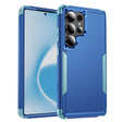For Samsung Galaxy S25 Ultra 5G TPU + PC Shockproof Protective Phone Case(Royal Blue + Grey Green) - Galaxy S25 Ultra 5G Cases by PMC Jewellery | Online Shopping South Africa | PMC Jewellery | Buy Now Pay Later Mobicred