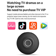 G127 4K 30Hz HD Wireless Display Dongle Adapter Same Screen Device(Black)