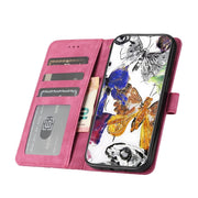 For Samsung Galaxy S25 5G Skin-feel Embossed Butterfly Leather Phone Case(Rose Red)