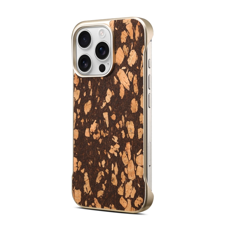 For iPhone 16 Plus Denior A18 WoodenPaint MagSafe Phone Case(Brown)