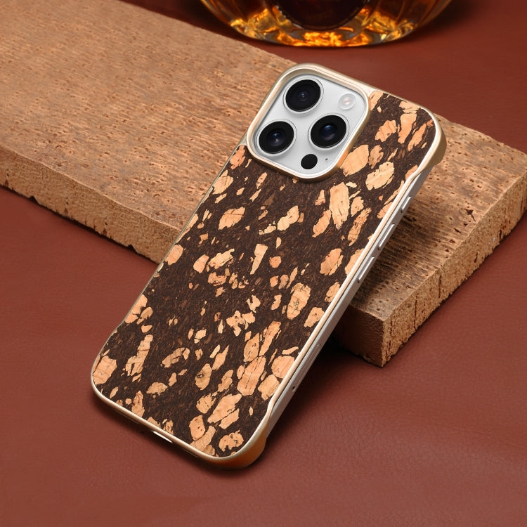 For iPhone 16 Plus Denior A18 WoodenPaint MagSafe Phone Case(Brown)