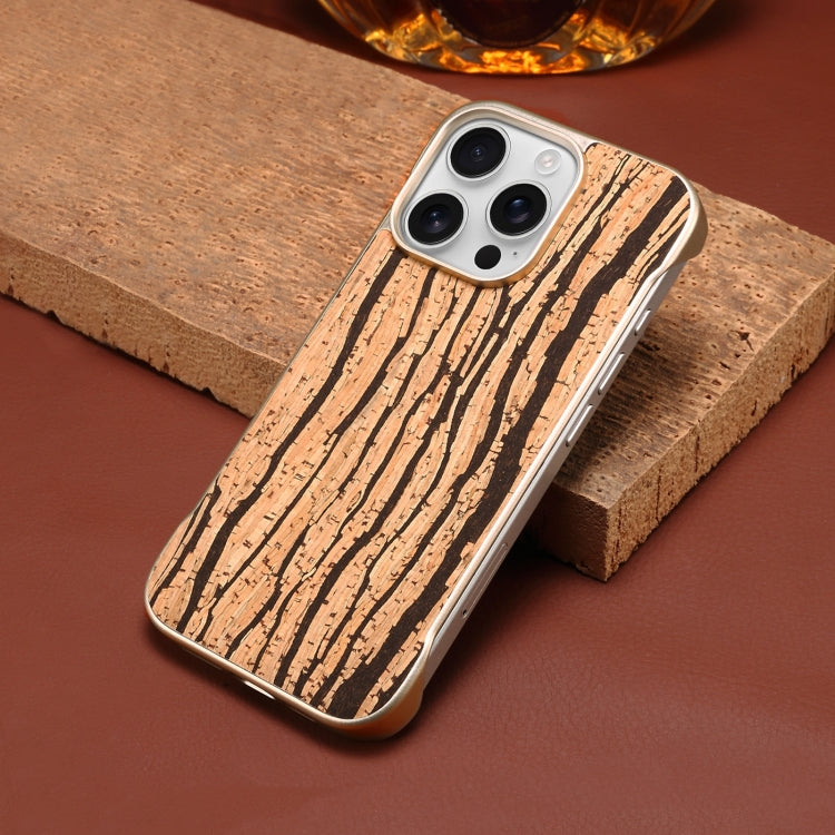 For iPhone 16 Plus Denior A18 WoodenPaint MagSafe Phone Case(Tree Pattern)