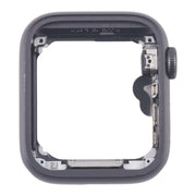For Apple Watch Series 5 44MM LTE Aluminium Alloy Middle Frame Bezel Plate with Crown Spin Axis Flex Cable(Grey)
