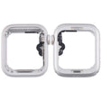 For Apple Watch Series SE 2020 44MM LTE Aluminium Alloy Middle Frame Bezel Plate with Crown Spin Axis Flex Cable(Silver) - Middle Frame by PMC TechLife | Online Shopping South Africa | PMC TechLife | Buy Now Pay Later Mobicred