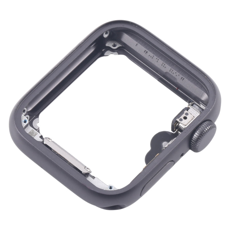 For Apple Watch SE 2020 44MM GPS Aluminium Alloy Middle Frame Bezel Plate with Crown Spin Axis Flex Cable(Grey)