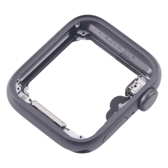 For Apple Watch SE 2020 44MM GPS Aluminium Alloy Middle Frame Bezel Plate with Crown Spin Axis Flex Cable(Grey)