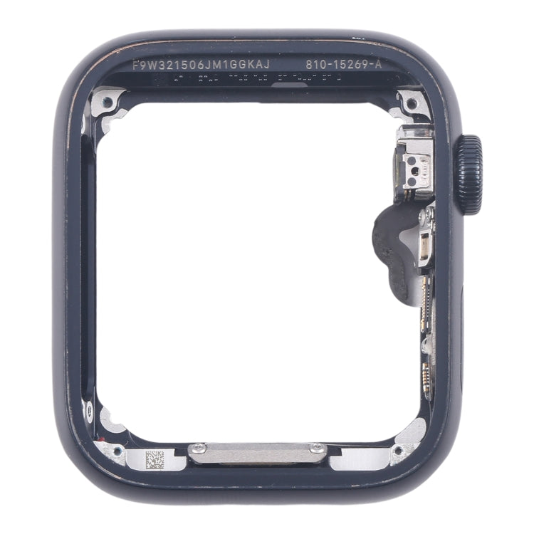 For Apple Watch SE 2022 40MM GPS Aluminium Alloy Middle Frame Bezel Plate with Crown Spin Axis Flex Cable(Midnight)