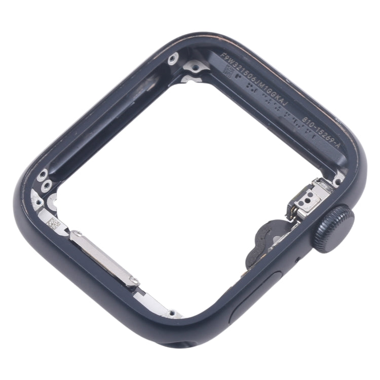 For Apple Watch SE 2022 40MM GPS Aluminium Alloy Middle Frame Bezel Plate with Crown Spin Axis Flex Cable(Midnight)