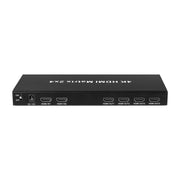 Measy MT4324 4K 30Hz 2 In 4 Out HDMI Matrix Switch Support Seamless Switching, US Plug(Black)