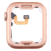 For Apple Watch Series 6 40MM LTE Aluminium Alloy Middle Frame Bezel Plate with Crown Spin Axis Flex Cable(Gold)