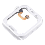 For Apple Watch Series 6 40MM LTE Aluminium Alloy Middle Frame Bezel Plate with Crown Spin Axis Flex Cable(Silver)