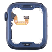 For Apple Watch Series 6 40MM LTE Aluminium Alloy Middle Frame Bezel Plate with Crown Spin Axis Flex Cable(Blue)
