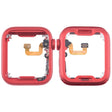 For Apple Watch Series 6 44MM LTE Aluminium Alloy Middle Frame Bezel Plate with Crown Spin Axis Flex Cable(Red) - Middle Frame by PMC TechLife | Online Shopping South Africa | PMC TechLife | Buy Now Pay Later Mobicred