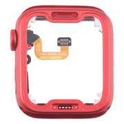 For Apple Watch Series 6 44MM LTE Aluminium Alloy Middle Frame Bezel Plate with Crown Spin Axis Flex Cable(Red)