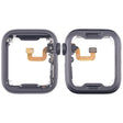 For Apple Watch Series 6 40MM GPS Aluminium Alloy Middle Frame Bezel Plate with Crown Spin Axis Flex Cable(Grey) - Middle Frame by PMC TechLife | Online Shopping South Africa | PMC TechLife | Buy Now Pay Later Mobicred