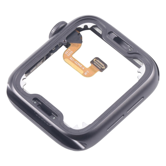For Apple Watch Series 6 40MM GPS Aluminium Alloy Middle Frame Bezel Plate with Crown Spin Axis Flex Cable(Grey)