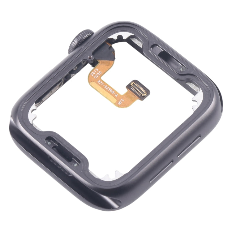 For Apple Watch Series 6 40MM GPS Aluminium Alloy Middle Frame Bezel Plate with Crown Spin Axis Flex Cable(Grey)