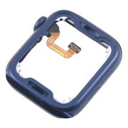 For Apple Watch Series 6 44MM GPS Aluminium Alloy Middle Frame Bezel Plate with Crown Spin Axis Flex Cable(Blue)