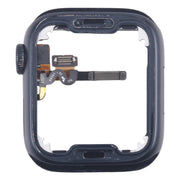 For Apple Watch Series 7 / 8 / 9 45MM GPS Aluminium Alloy Middle Frame Bezel Plate with Crown Spin Axis Flex Cable(Midnight)