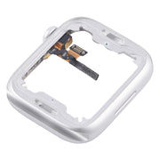 For Apple Watch Series  8 / 9 45MM LTE Aluminium Alloy Middle Frame Bezel Plate with Crown Spin Axis Flex Cable(Silver)