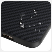 For Huawei Pura 70 ABEEL C Carbon Fiber Series 6D Micro Relief MagSafe Phone Case(Black)