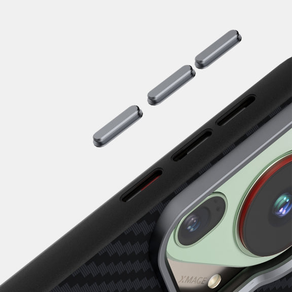 For Huawei Pura 70 ABEEL C Carbon Fiber Series 6D Micro Relief MagSafe Phone Case(Black)