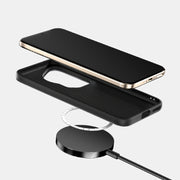 For Huawei Pura 70 ABEEL C Carbon Fiber Series 6D Micro Relief MagSafe Phone Case(Black)