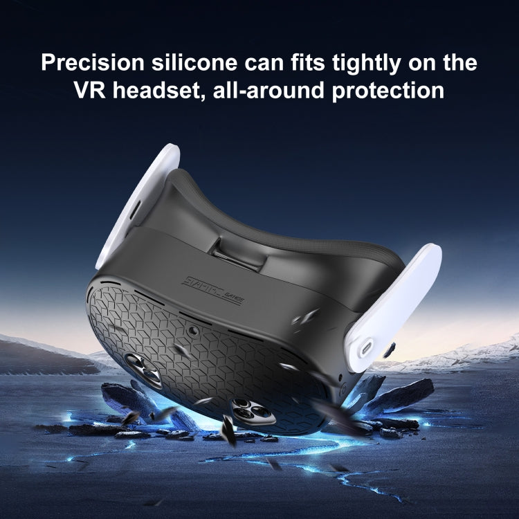 STARTRC GAMES For Meta Quest 3S VR Silicone Protective Cover(Black)