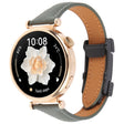18mm Universal Slim Magnetic Buckle Genuine Leather Watch Band(Dark Green) - free shipping - PMc TechLife - Order now!