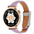 18mm Universal Slim Magnetic Buckle Genuine Leather Watch Band(Purple) - free shipping - PMc TechLife - Order now!