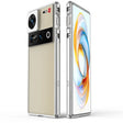 For ZTE nubia Z70 Ultra Aurora Series Lens Protector + Metal Frame Phone Case(Silver) - ZTE Cases by PMC TechLife | Online Shopping South Africa | PMC TechLife | Buy Now Pay Later Mobicred