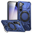 For Samsung Galaxy S25 5G MagSafe Magnetic Shockproof Phone Case with Ring Holder(Navy Blue) - Galaxy S25 5G Cases by PMC Jewellery | Online Shopping South Africa | PMC Jewellery | Buy Now Pay Later Mobicred