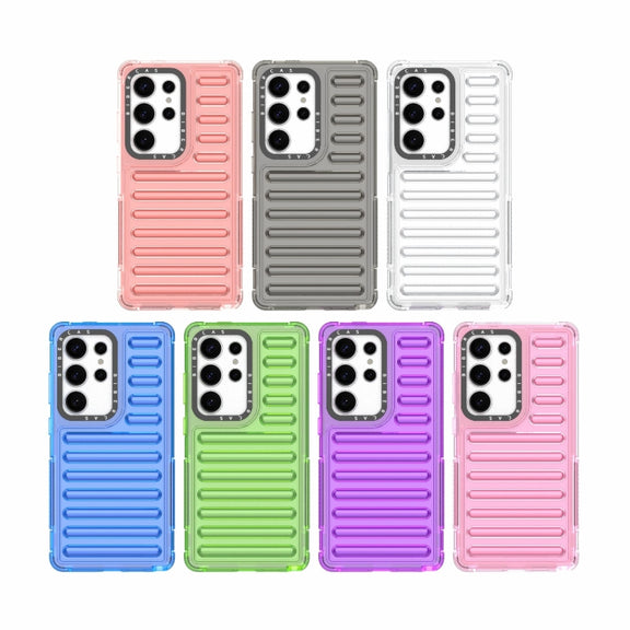 For Samsung Galaxy S25 Ultra 5G High Transparency TPU Hybrid PC Airbag Phone Case(Transparent Green)