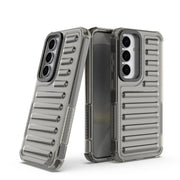 For Samsung Galaxy S25 5G High Transparency TPU Hybrid PC Airbag Phone Case(Transparent Black)