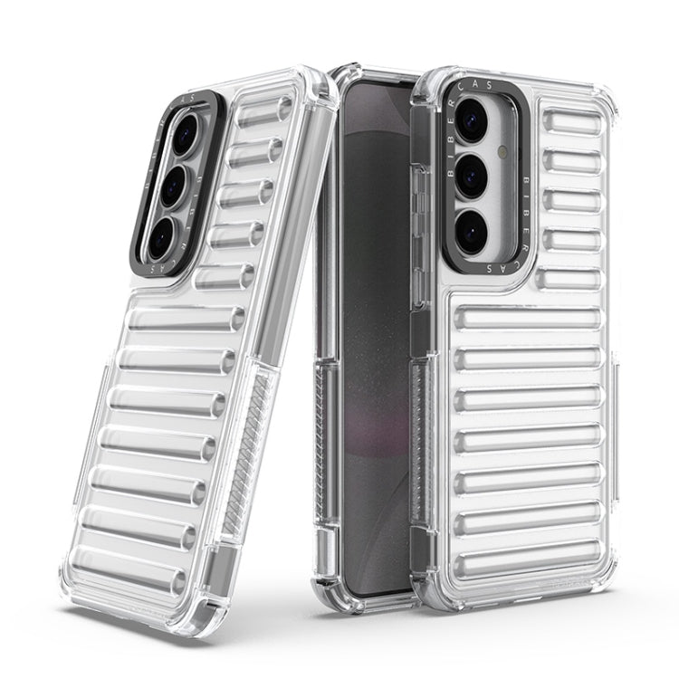 For Samsung Galaxy S25+ 5G High Transparency TPU Hybrid PC Airbag Phone Case(Transparent)