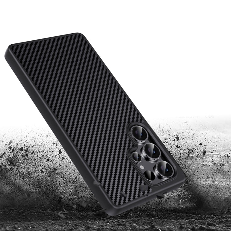 For Samsung Galaxy S25+ 5G Pita Series TPU + PC Texture Phone Case(Gold)