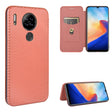 For Blackview A80 Carbon Fiber Texture Horizontal Flip TPU + PC + PU Leather Case with Card Slot(Brown) - More Brand by PMC TechLife | Online Shopping South Africa | PMC TechLife | Buy Now Pay Later Mobicred