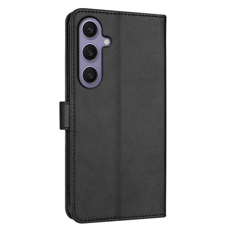 For Samsung Galaxy S25 5G AZNS Skin Feel Calf Texture Flip Leather Phone Case(Black)
