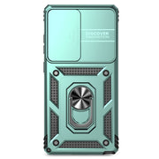 For Samsung Galaxy S25 Ultra 5G Sliding Camshield Holder Phone Case(Green)