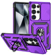For Samsung Galaxy S25 Ultra 5G Sliding Camshield Holder Phone Case(Purple) - Galaxy S25 Ultra 5G Cases by PMC Jewellery | Online Shopping South Africa | PMC Jewellery | Buy Now Pay Later Mobicred
