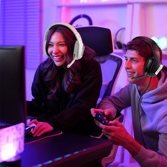 KOTION EACH G4100 Head-mounted Stereo Gaming Earphone with Mic, Black, Length: About 2.1m