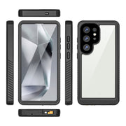 For Samsung Galaxy S25 Ultra 5G RedPepper IP68 Water-resistant Triple-proof Phone Case(Black)